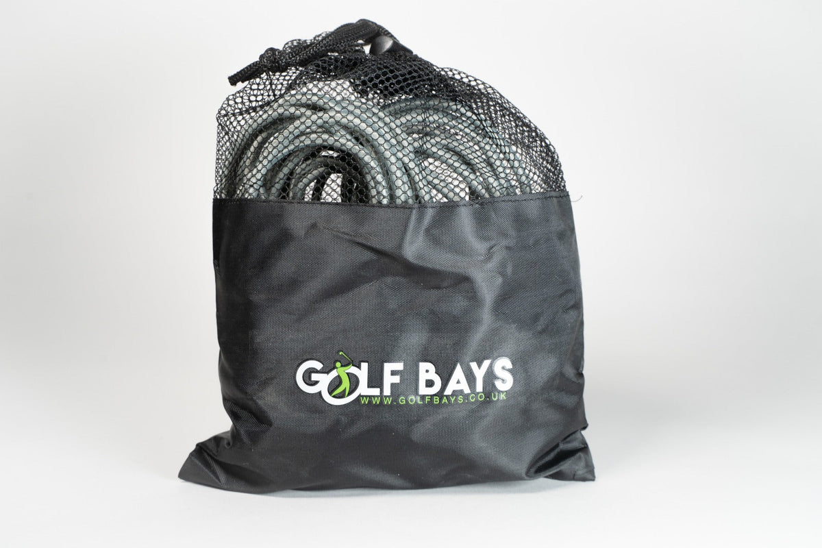 GolfBays Bungee Cords – 25-Pack with Carry Bag