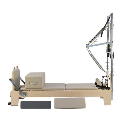 Classical Maple Pilates Reformer with Tower