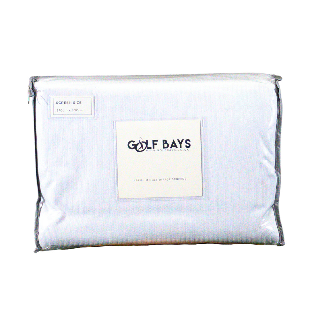 GolfBays Reversible PRO Golf Simulator Impact Screen – Ultra HD