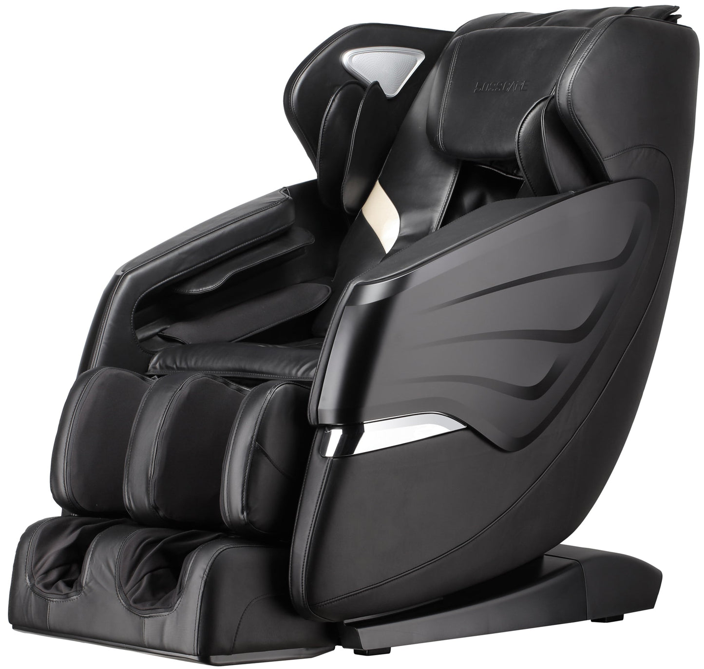 Massage Chair SL Track Full Body Recliner in Black