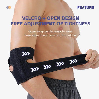 Adjustable Tennis Elbow Support Strap for Adult Athletes