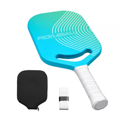 Pickleball Paddle with Aero Throat, T700 Carbon Fiber Surface and Honeycomb Core, Professional Pickleball Paddle