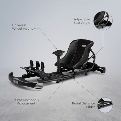 Go Kart plus Simulator Cockpit (NLR-S034 ) — Lifestyle