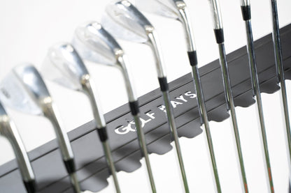 GolfBays Golf Club Storage Rack – Holds 14 Clubs, Indoor Organizer