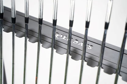 GolfBays Golf Club Storage Rack – Holds 14 Clubs, Indoor Organizer
