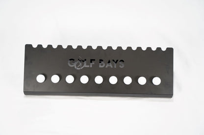 GolfBays Club Display Rack – Holds 14 Clubs & 9 Golf Balls