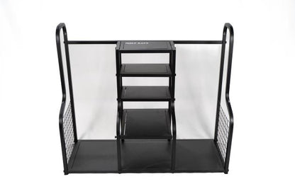 GolfBays Dual Golf Bag Display & Storage Organizer