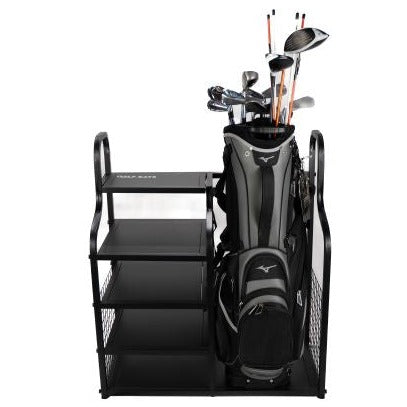 GolfBays Single Golf Bag Display & Storage Organizer