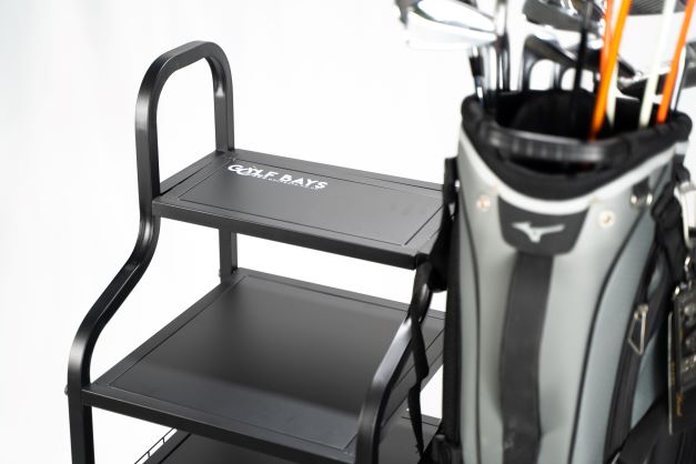 GolfBays Single Golf Bag Display & Storage Organizer