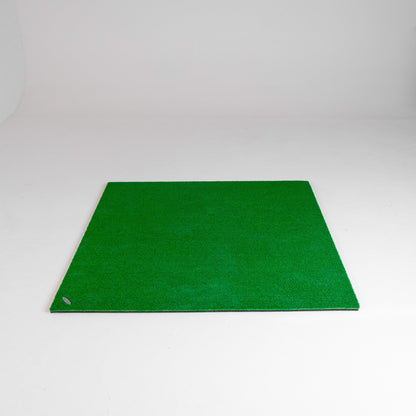 GolfBays Standard Golf Hitting Mat – 4'11" × 4'11" Synthetic Turf