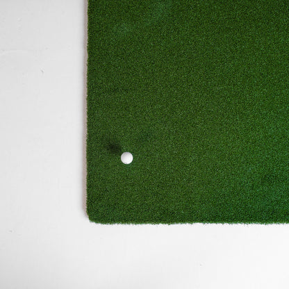 GolfBays Insert Tee Golf Hitting Mat – 4'11" × 4'11"