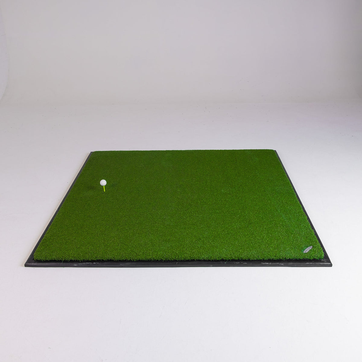 GolfBays Insert Tee Golf Hitting Mat – 4'11" × 4'11"