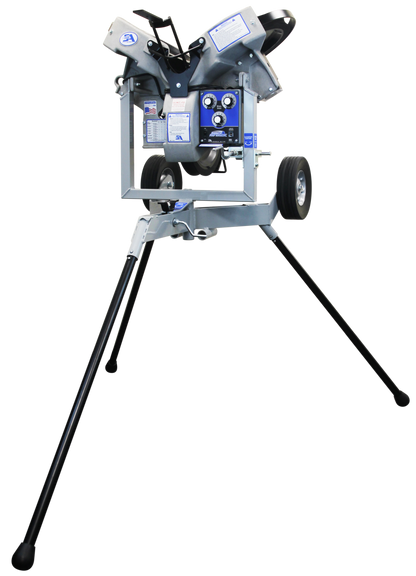Hack Attack 3-wheel baseball pitching machine
