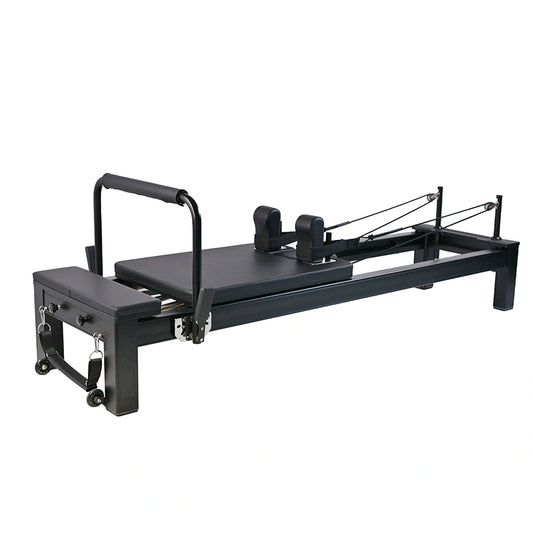 Advanced Aluminum Pilates Reformer AOC-PLM04 in black