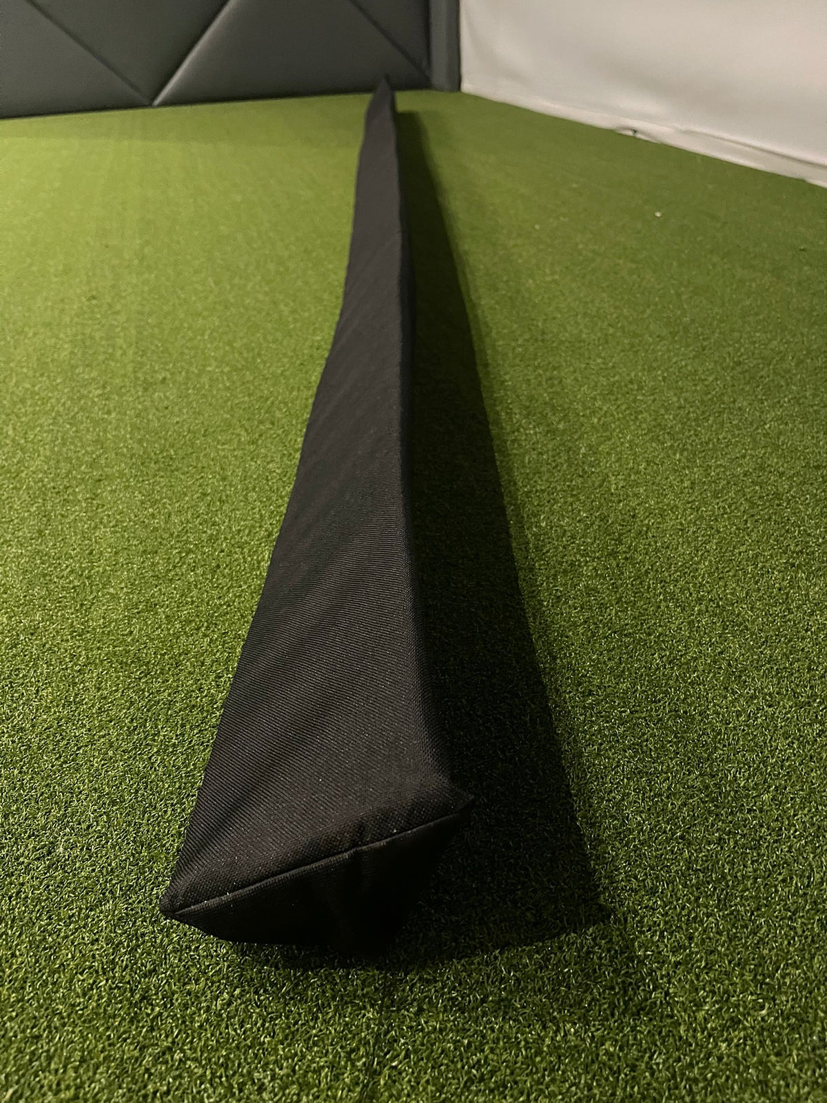 Foam Triangle Wedge Protection Pelmet – 45° Golf Simulator Gap