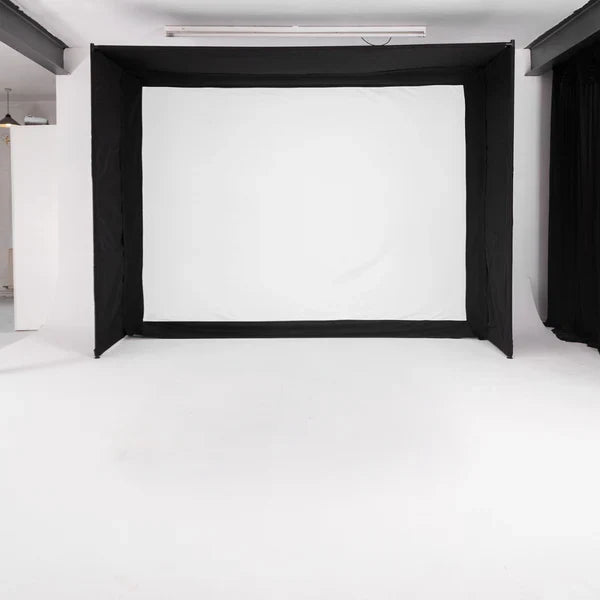 GolfBays EasySim Golf Simulator Enclosure – 10'9" × 8'2"