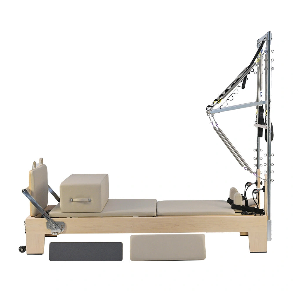Classical Maple Pilates Reformer with Tower AOC-PL001BG