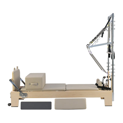 Classical Maple Pilates Reformer with Tower AOC-PL001BG