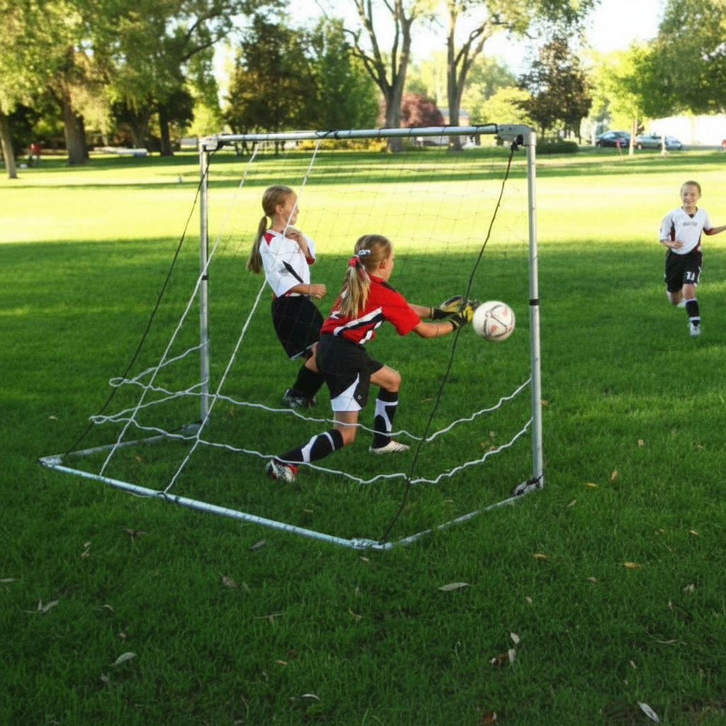 Portable, Foldable, Adjustable Soccer Goal