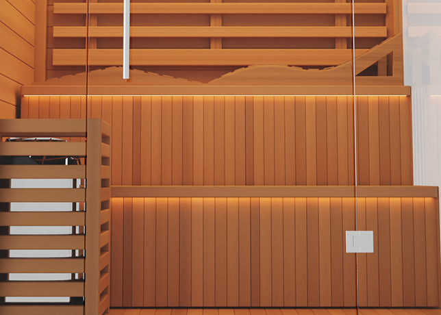 3 Person Home Steam Sauna | Traditional 7™