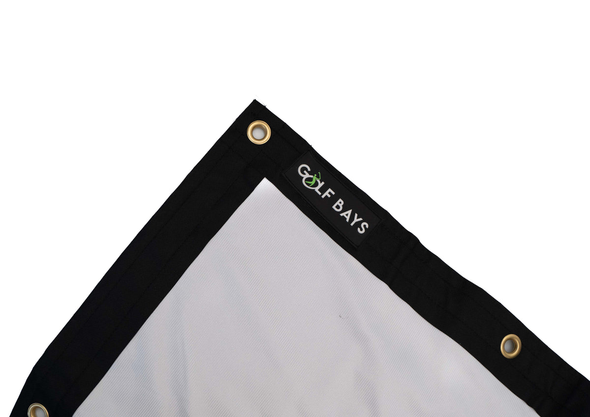 GolfBays Reversible PRO Golf Simulator Impact Screen – Ultra HD