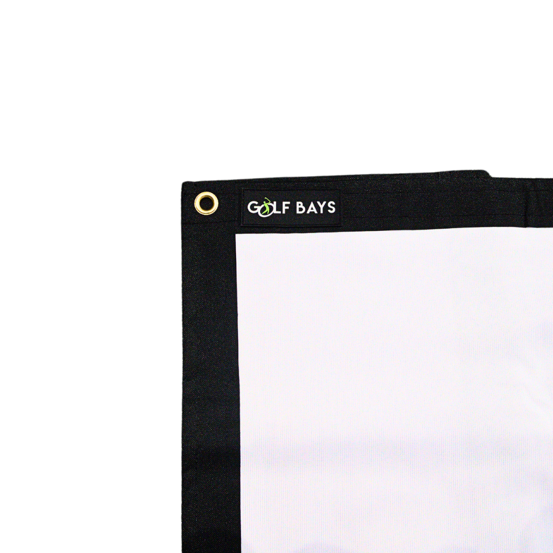 GolfBays Reversible PRO Golf Simulator Impact Screen – Ultra HD