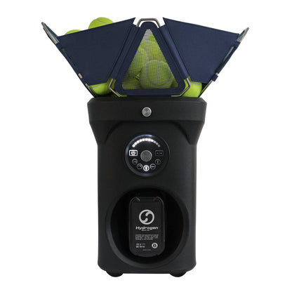 Hydrogen Proton tennis ball machine rear view