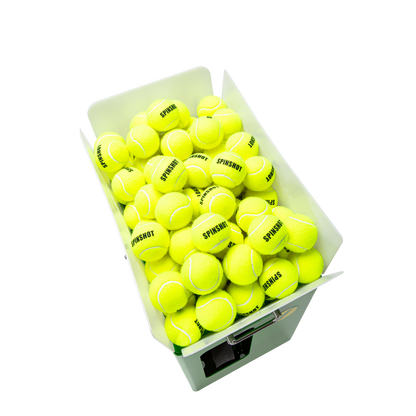 Spinshot Pro tennis ball machine hopper